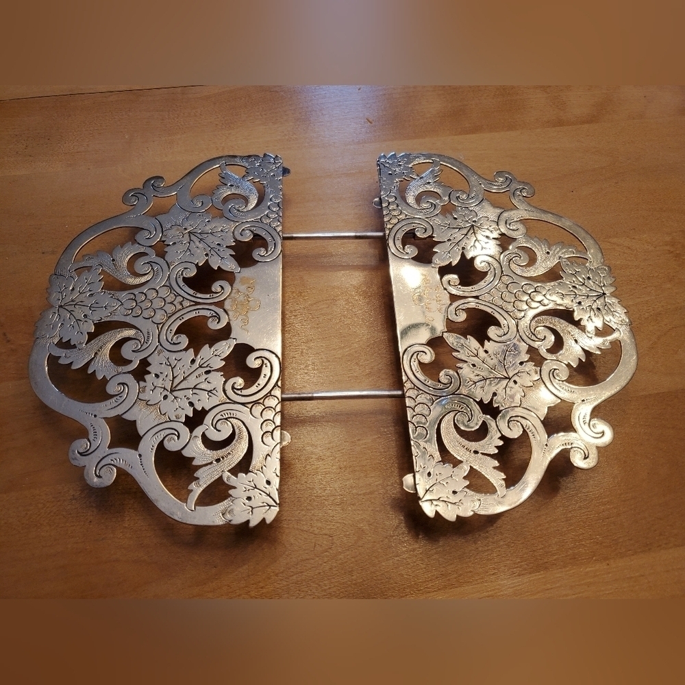 Sterling Silver Plated Serving Set - Picture 7 of 15